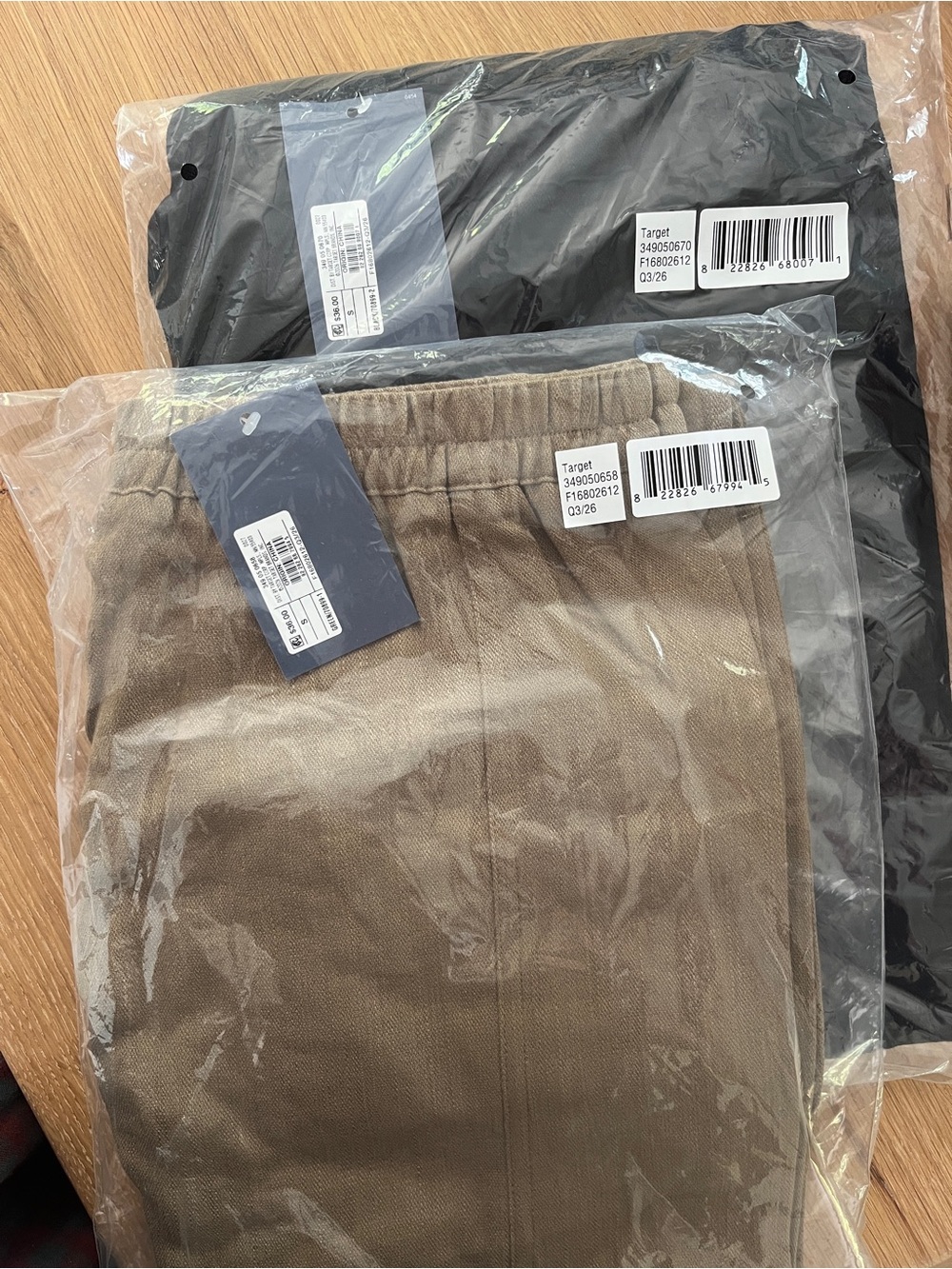 Universal Thread Barrel Pull-on Pants, bundle of 2 size small